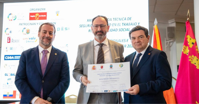 Itevebasa premiada con el “Premio Nacional de Prevención de Riesgos Laborales”